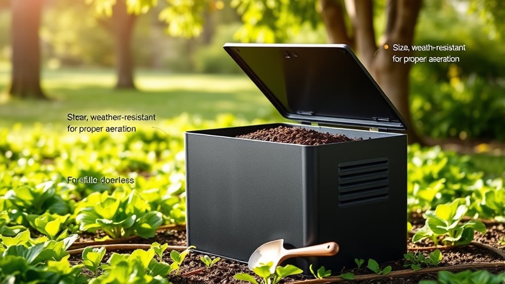 choose efficient compost bin