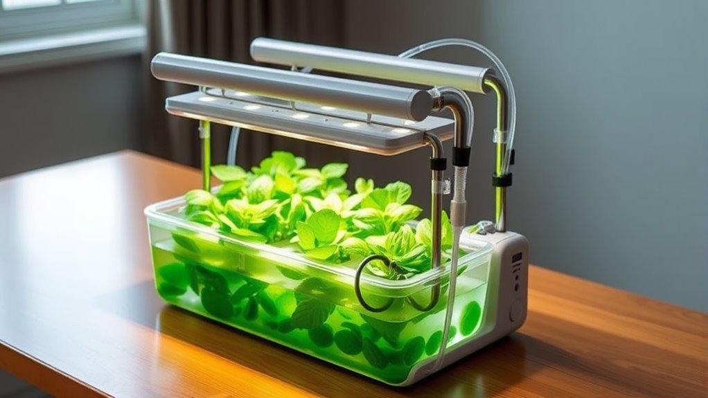 choosing compact easy to maintain hydroponics