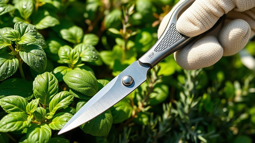 choosing quality herb scissors