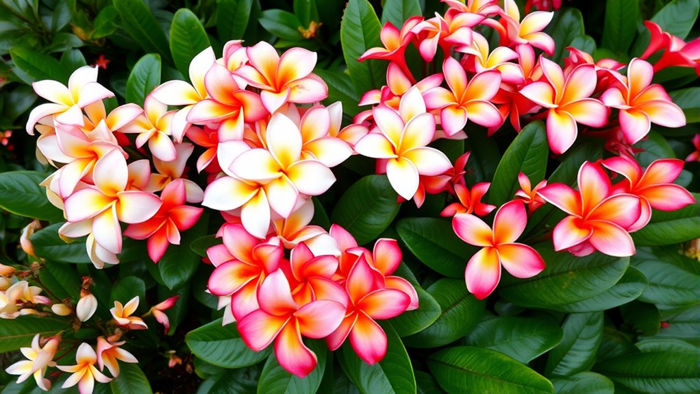 colorful diverse flowering varieties