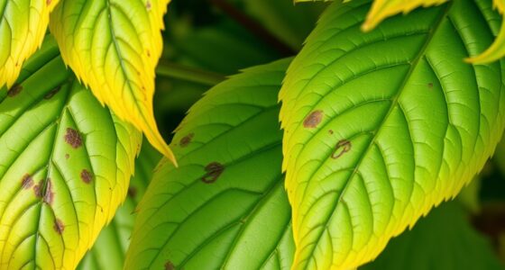 columbine yellow leaf causes