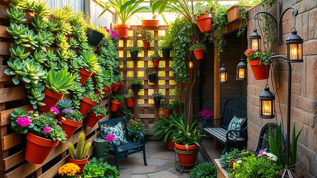 compact garden design strategies