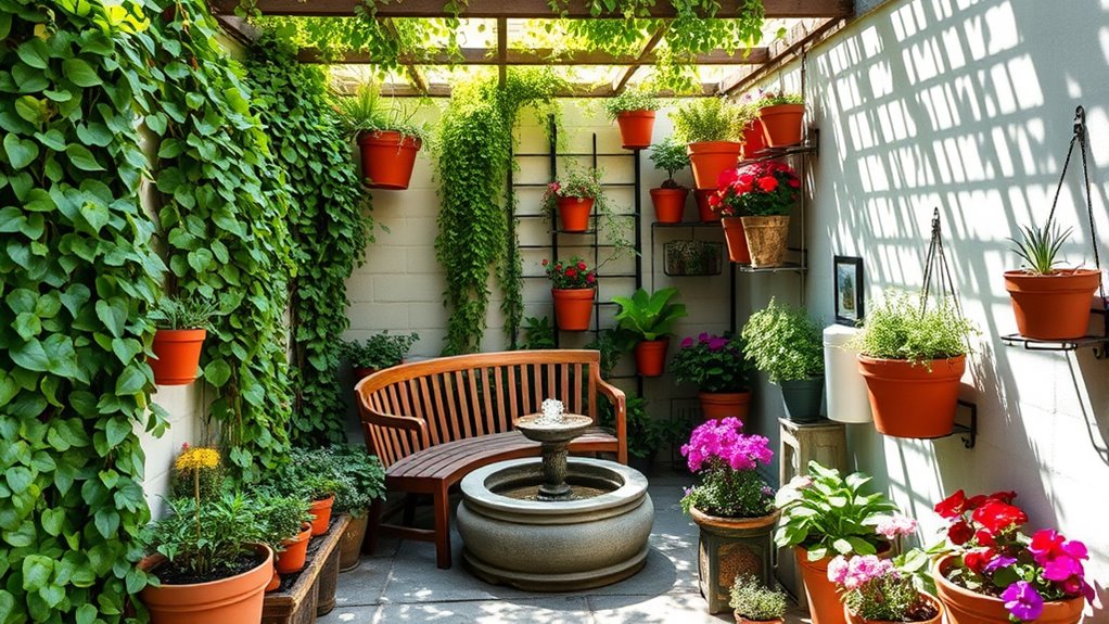 compact garden design tips