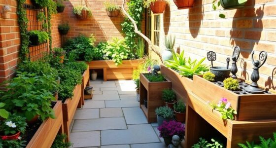 compact garden design tips