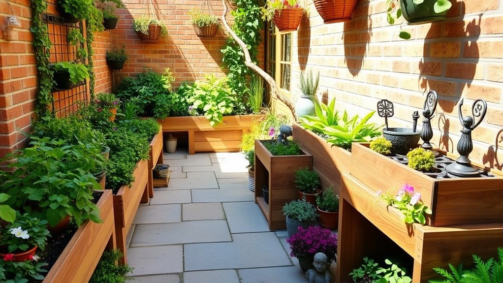 compact garden design tips
