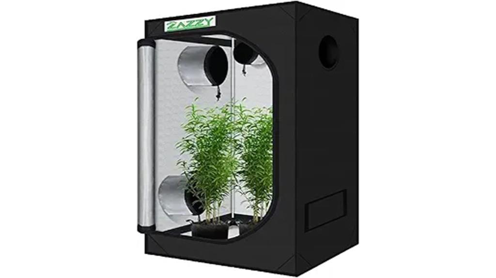 compact hydroponic grow tent