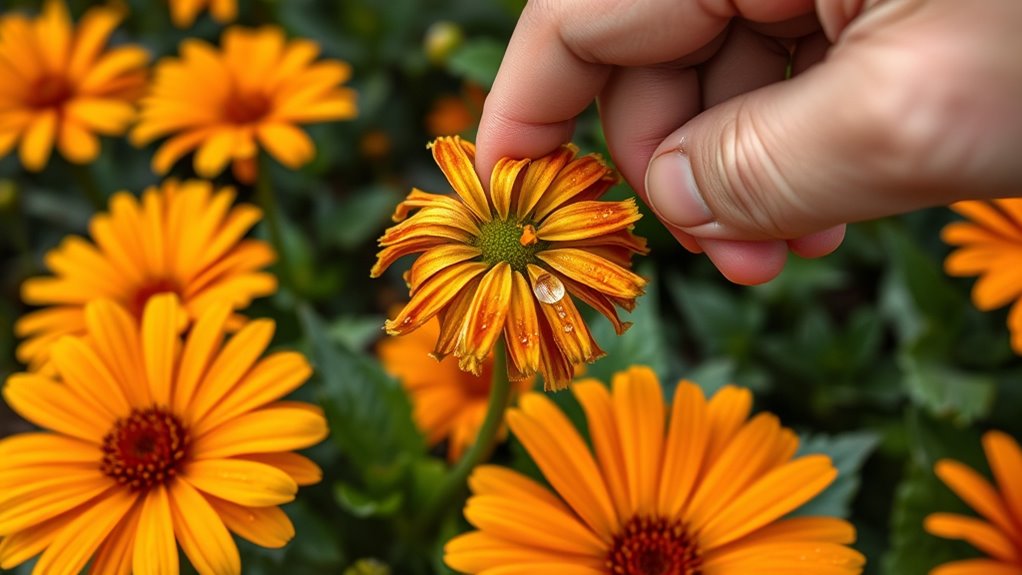 consistent deadheading keeps gazanias healthy