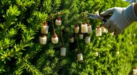 controlling bagworms on evergreens