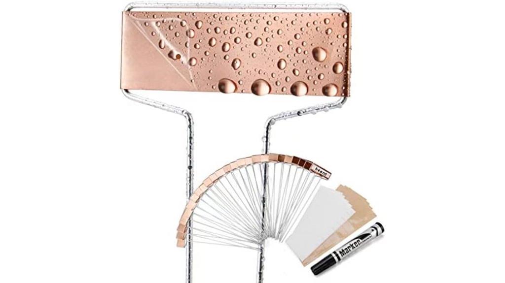 copper plant tags set