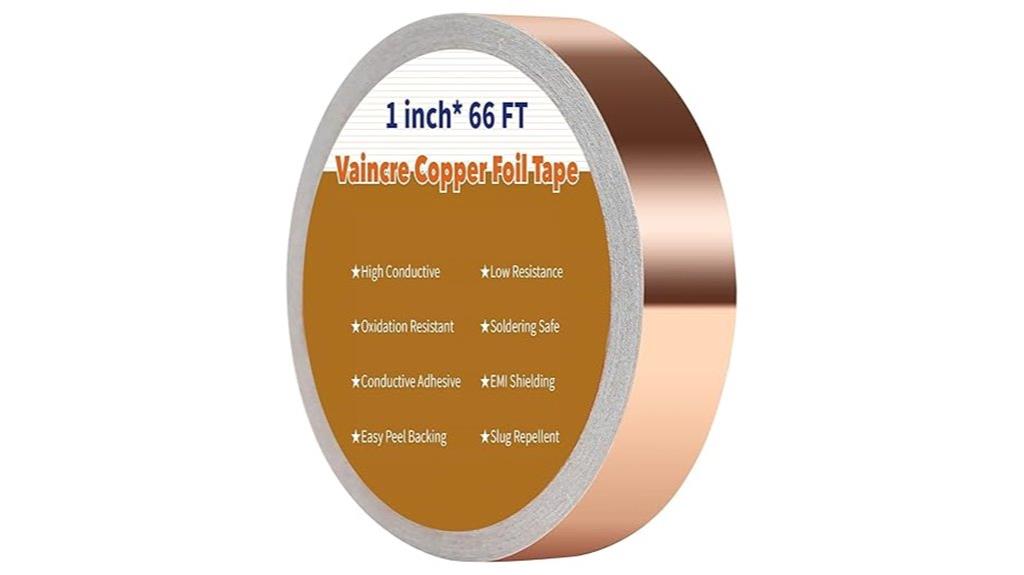 copper tape with conductive adhesive