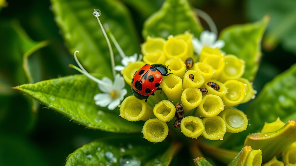 create a beneficial insect habitat