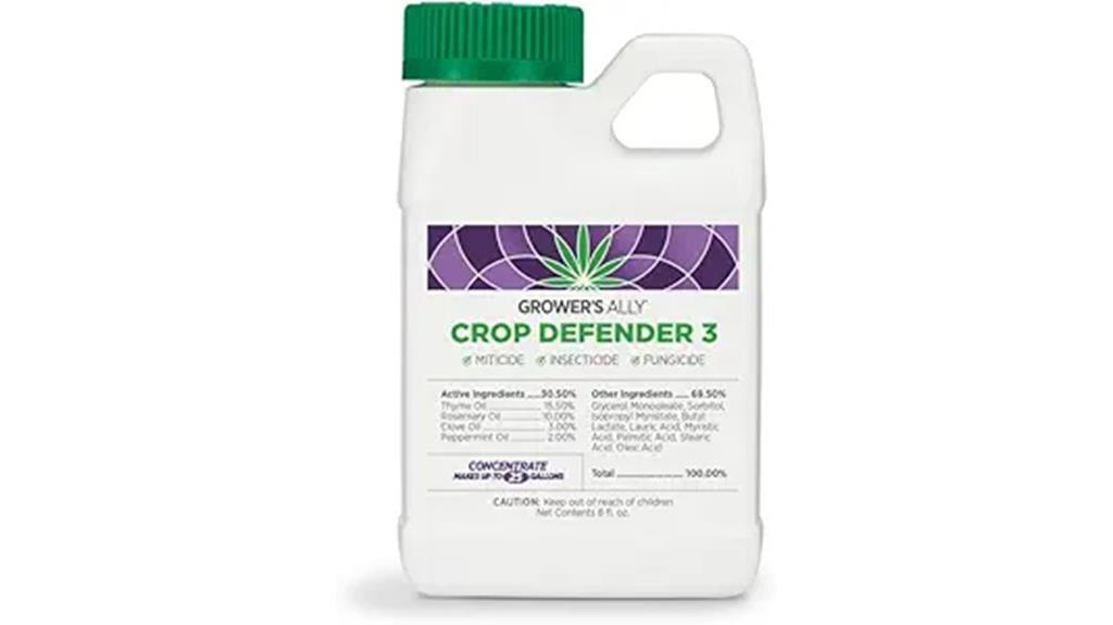 crop protectant concentrate bottle