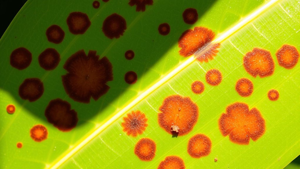 dark spots expanding gradually