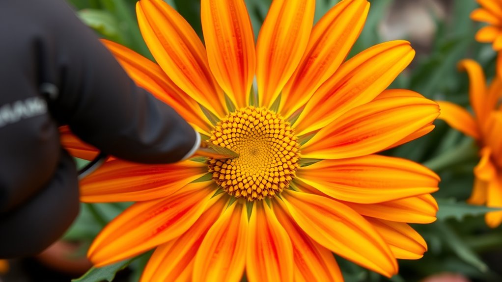 deadhead fading gazanias regularly