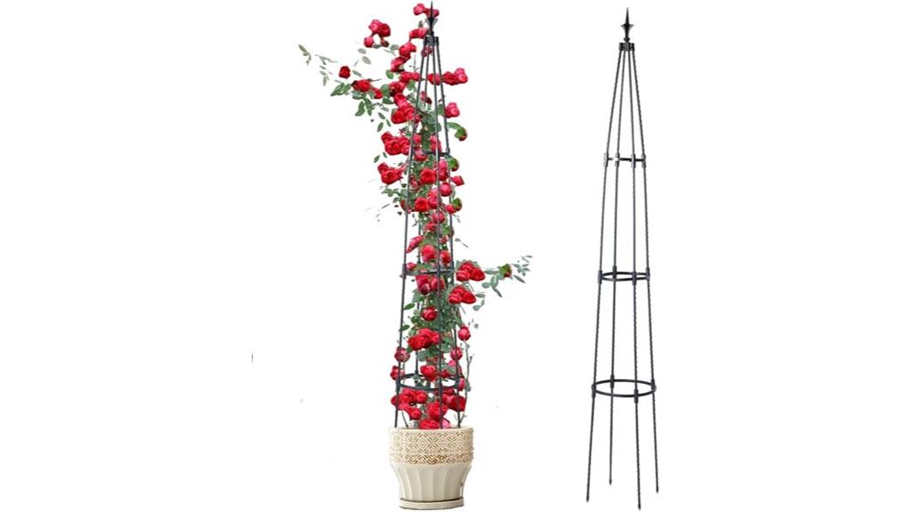 decorative plant support structure