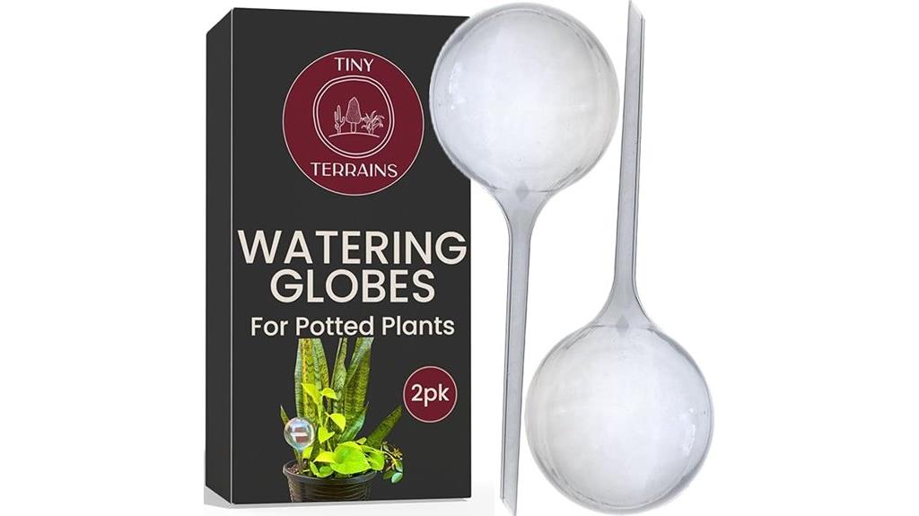 decorative plant watering globes