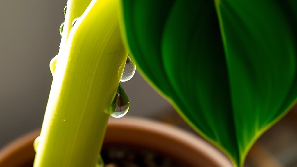 detect overwatering underwatering signs