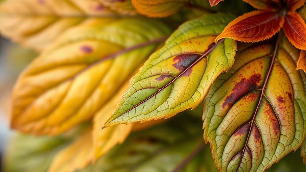 detect pest damage via discoloration