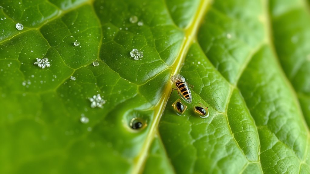 detecting pests on fiddle leaf fig