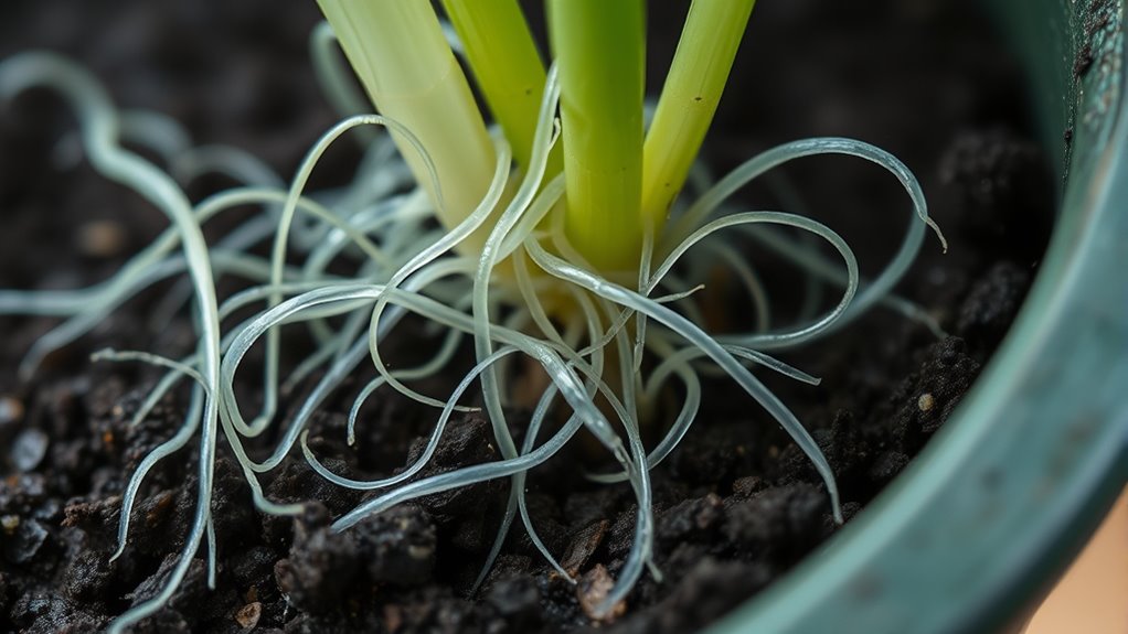detecting potted plant nematodes