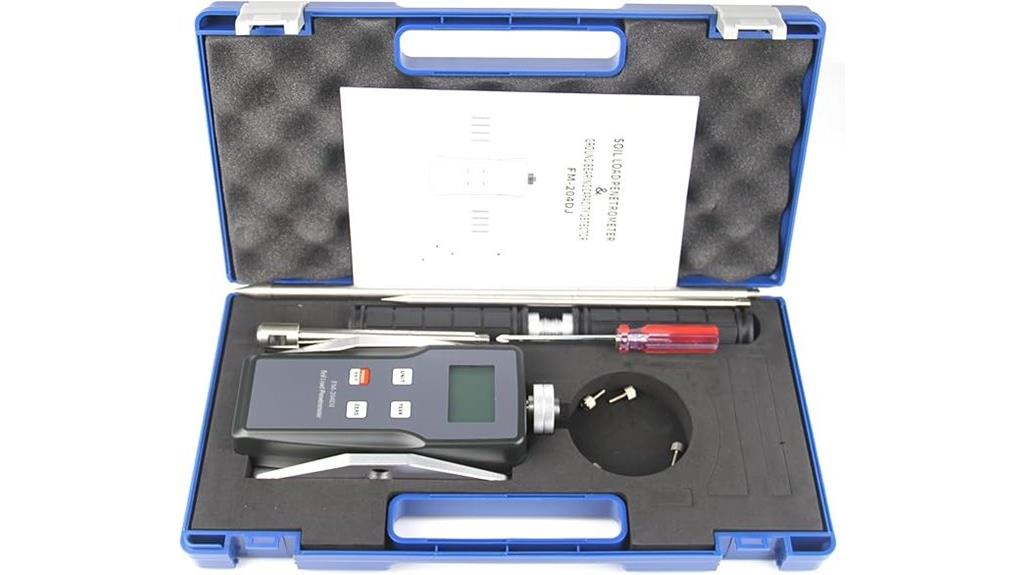 digital soil penetration tester