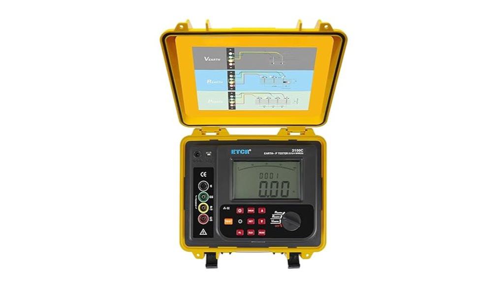 digital soil resistivity tester