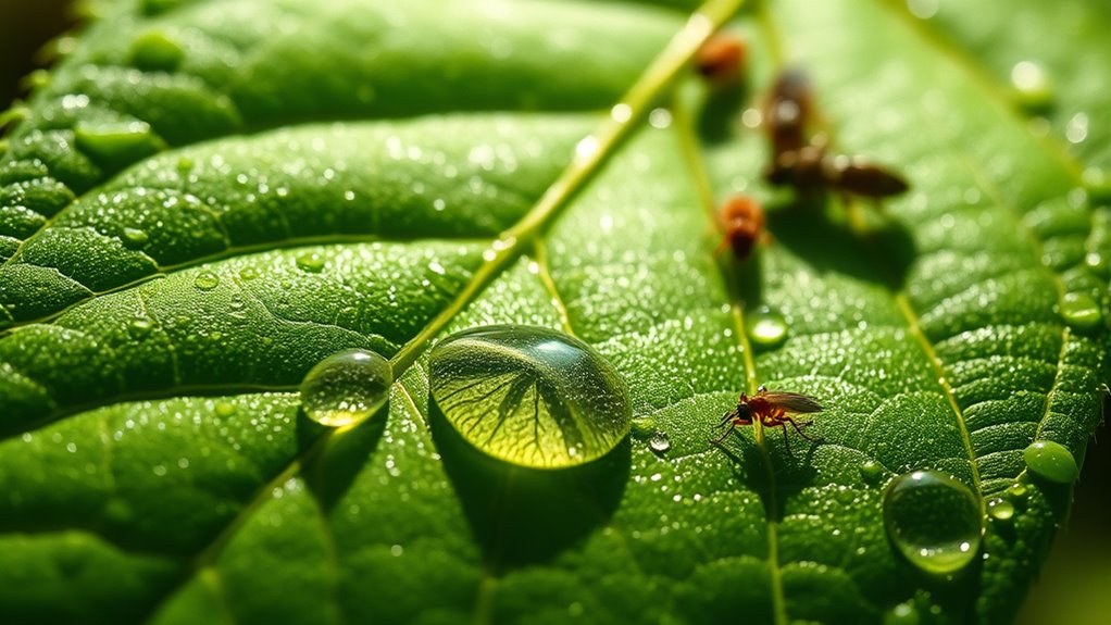 disrupts pest hormonal development