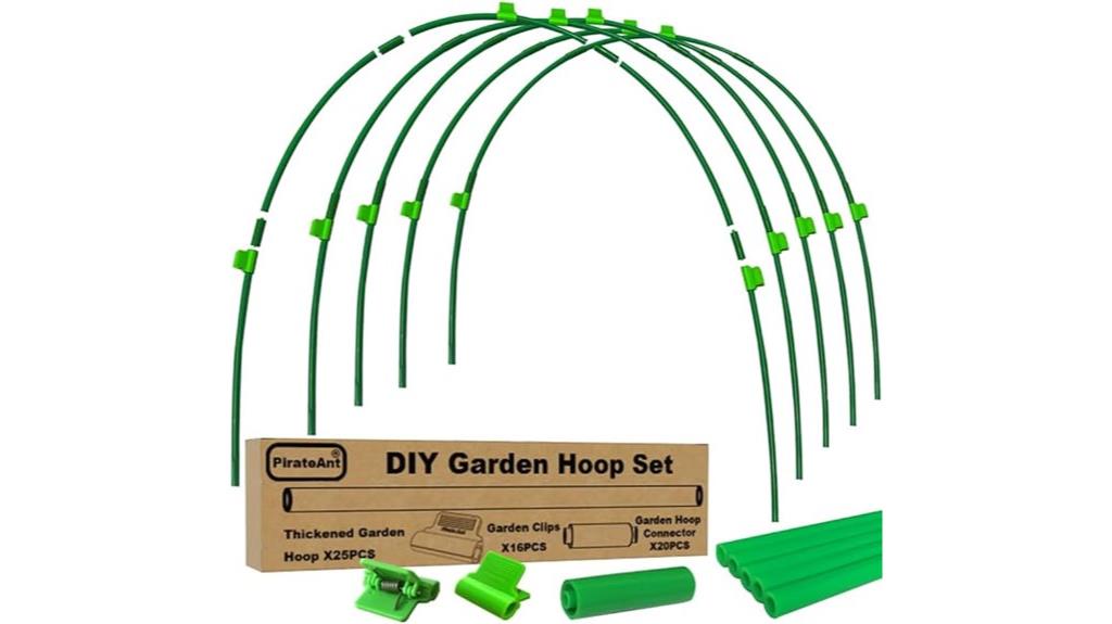 diy greenhouse hoop kit