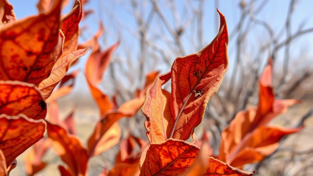 drought worsens leaf damage