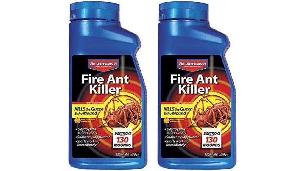 dual 1 lb fire ant dust