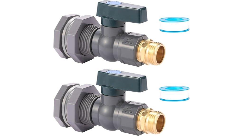 dual 3 4 inch spigot kits