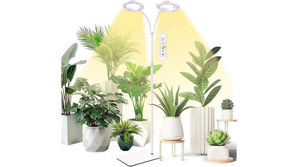 dual head led grow light