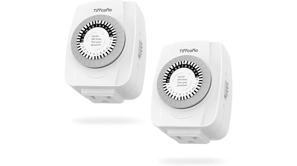 dual indoor outlet timers