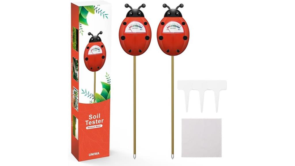 dual soil moisture meters