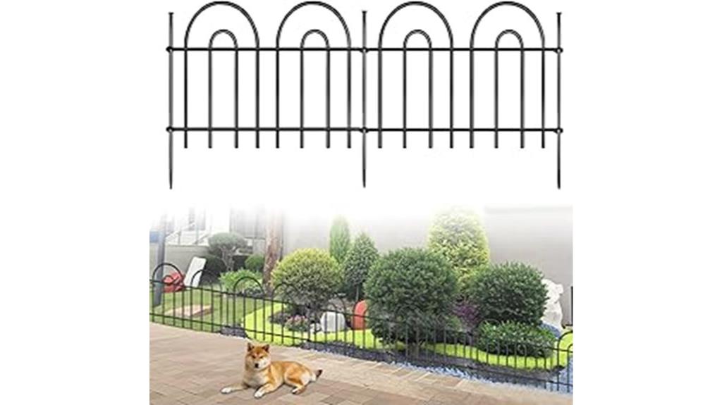 durable animal fence edging