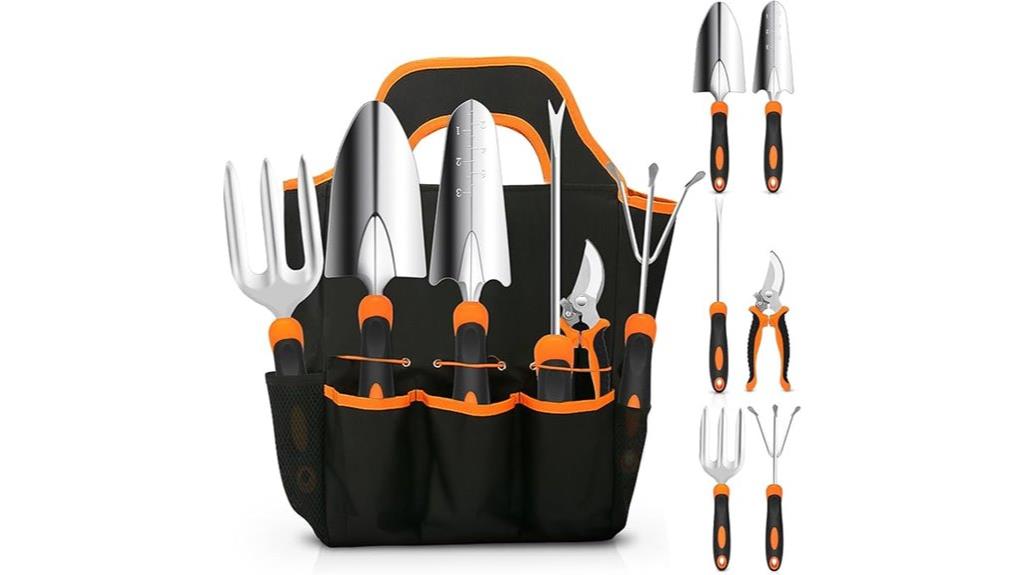 durable stainless steel garden set