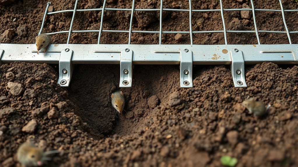 durable strategic rodent barriers