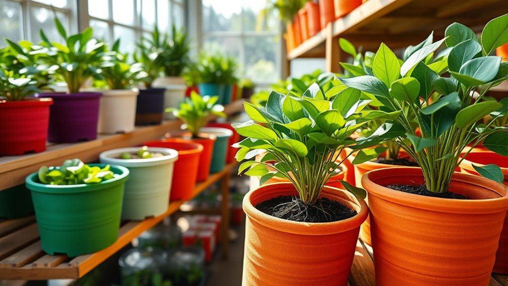 durable well draining grow pots