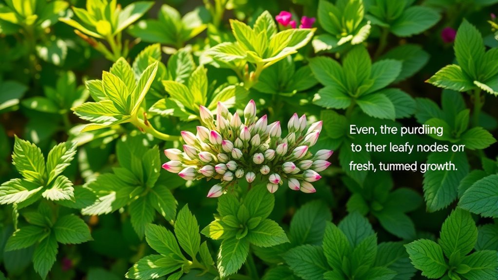 effective deadheading and pruning