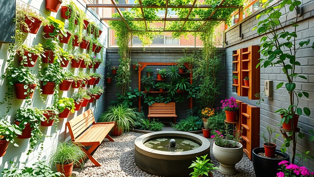 efficient small garden design