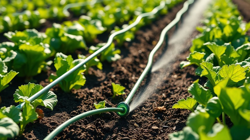 efficient watering reduces fungi