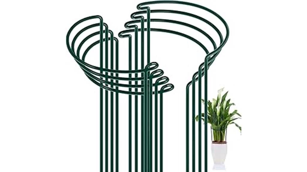 eight pack garden plant supports