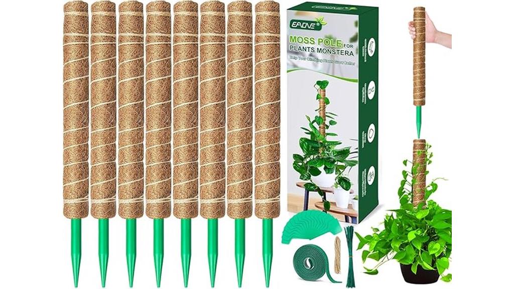eight pack moss poles