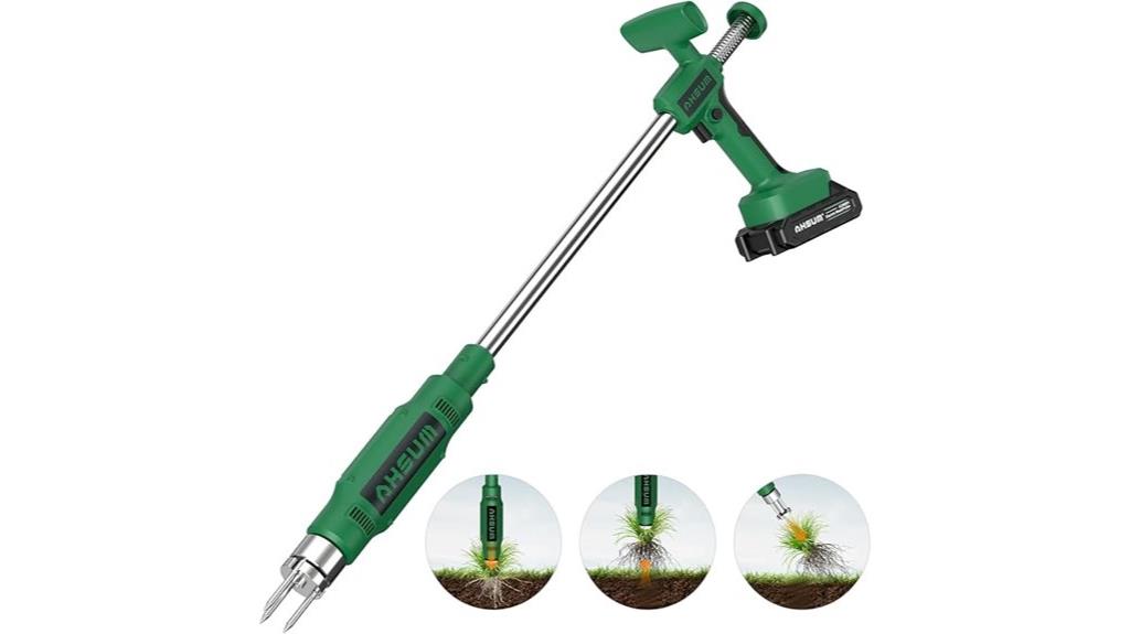 electric stand up weed puller