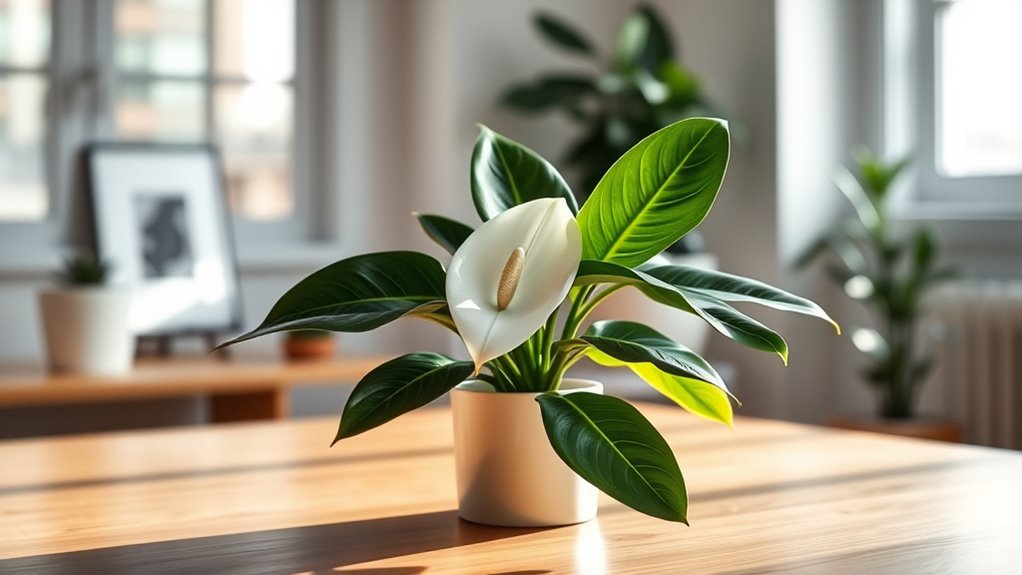 elegant air purifying low maintenance