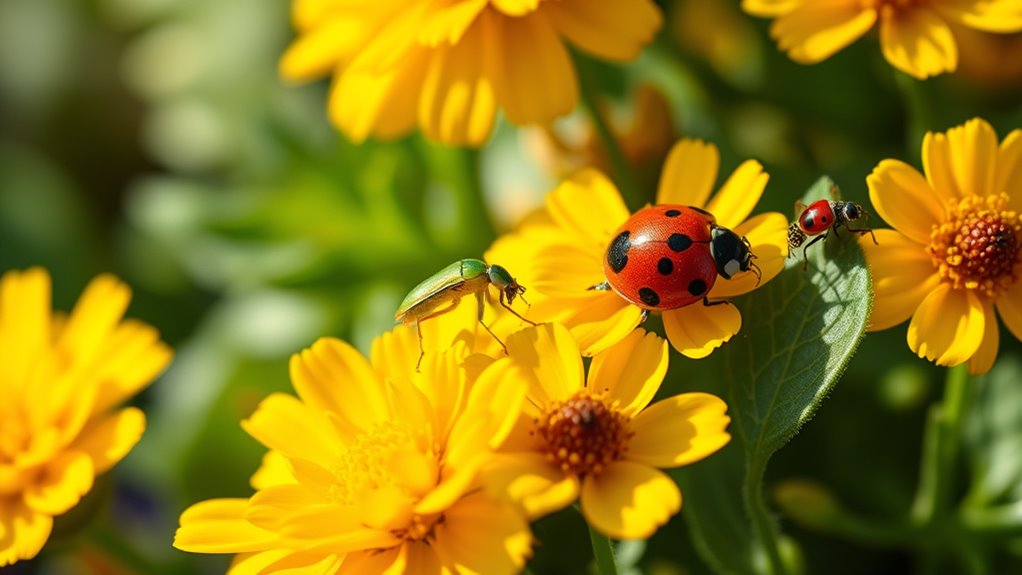 encourage beneficial insect habitats