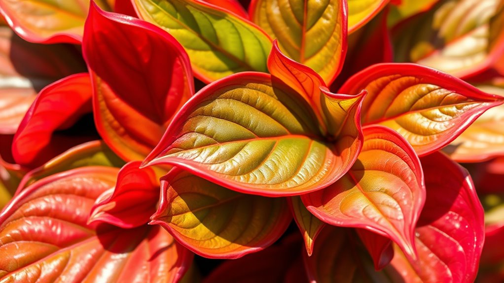 encourage vibrant red tips