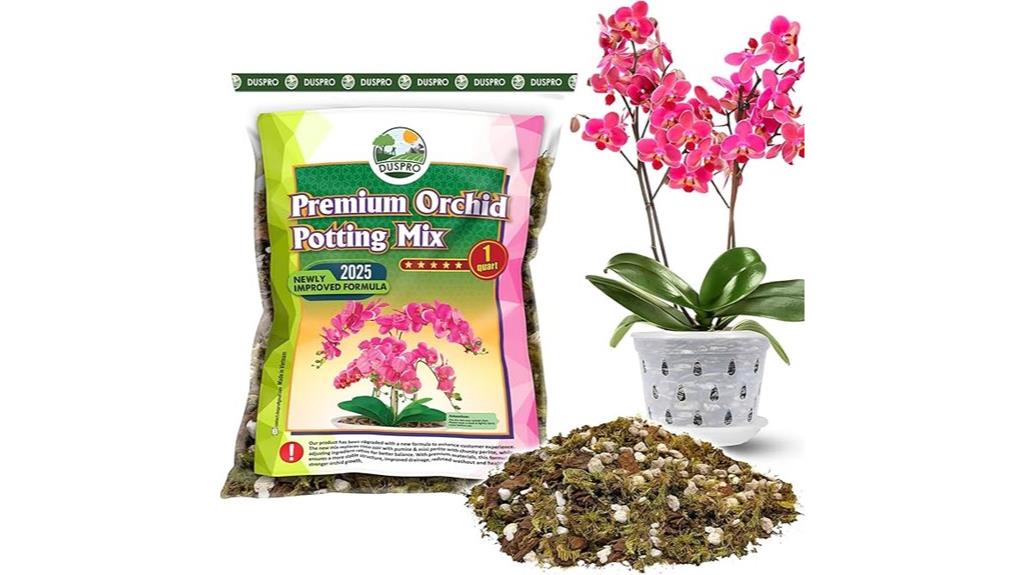 enhanced orchid planting mix