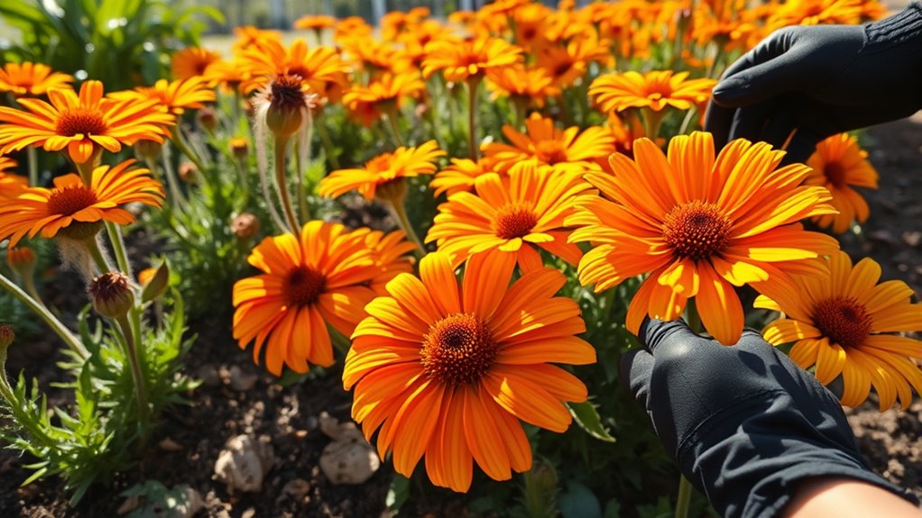 ensure plants receive full sun