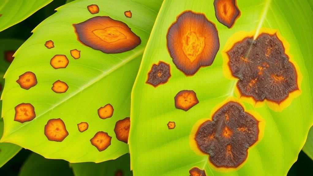 environmental stress causes leaf damage